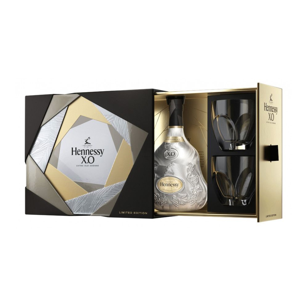 Hennessy X.O. Extra Old Cognac Limited Edition on Packaging of the World